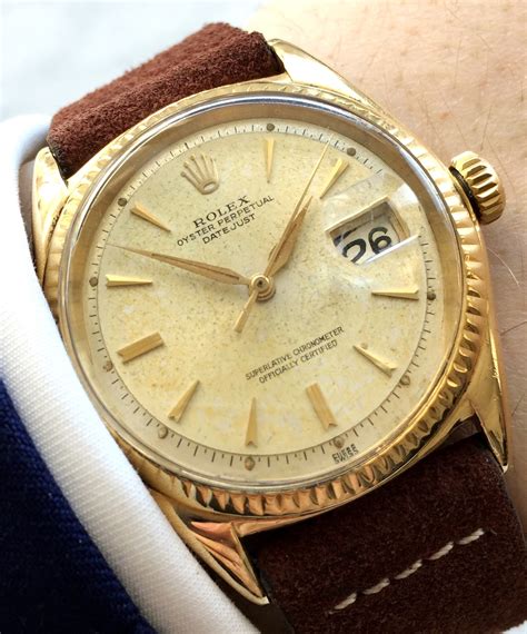 solid gold rolex datejust